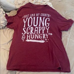 🌺 3 for 20 sale🌺 Hamilton the Musical Official Broadway T Shirt L